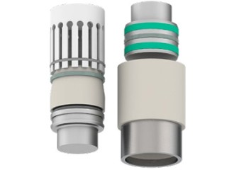 Kastaş technical image showing correct piston seal installation using installation tools
