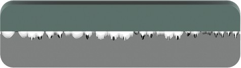 Kastaş technical cross-section showing how PTFE conforms to the contact surface